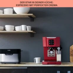 BellaVita Kaffeemaschine 3-in-1 1450 W 20 Bar Milchschäumer -Einrichtungsgeschäft 10041240 de 0004 usp