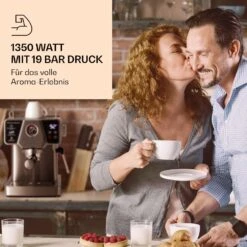 Libeica Espressomaschine 19 Bar Ca. 10 Tassen 1,8 Liter Milchschaum -Einrichtungsgeschäft 10041253 de 0002 logo