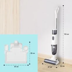 Caswell Nass-/Trockensauger Kabellos Akkubetrieben LED-Display -Einrichtungsgeschäft 10041366 yy 0008 usp