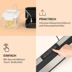 Forli Vakuumierer 75 KPa Inkl. Behälter Beutel Vakuumierschlauch -Einrichtungsgeschäft 10041374 de 0003 logo