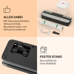 Forli Vakuumierer 75 KPa Inkl. Behälter Beutel Vakuumierschlauch -Einrichtungsgeschäft 10041374 de 0007 logo