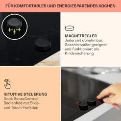 Magnichef 4 Flex Einbaukochfeld Induktion 4 Zonen / Flexzone 7000W Glaskeramik -Einrichtungsgeschäft 10041381 de 0004 usp