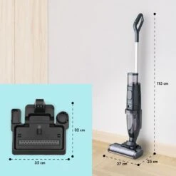 Caswell Plus Nass-/Trockensauger Kabellos Akkubetrieben LED-Display -Einrichtungsgeschäft 10041383 yy 0008 usp