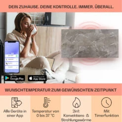 Wonderwall Santorini Smart Infrarot-Heizung 120x60cm 1000W Wochentimer IP24 11 Wonderwall Santorini Smart Infrarot-Heizung 120x60cm 1000W Wochentimer IP24 -Einrichtungsgeschäft 10041820 de 0003 usp