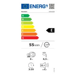 Havasia UV 6 Geschirrspüler UV-Licht Freistehend 1380W -Einrichtungsgeschäft 10041823 energy label