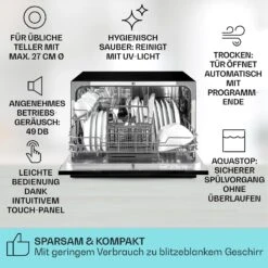 Havasia UV 8 Geschirrspüler UV-Licht Freistehend / Einbau 1620W -Einrichtungsgeschäft 10041829 de 0002 usp