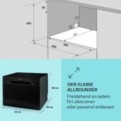Havasia UV 8 Geschirrspüler UV-Licht Freistehend / Einbau 1620W -Einrichtungsgeschäft 10041829 de 0005 usp