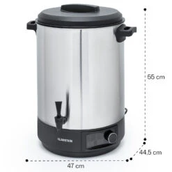 Abbey 40 Einkochautomat Getränkespender 40L 100°C 180min Edelstahl -Einrichtungsgeschäft 10041839 yy 0008 dimensions