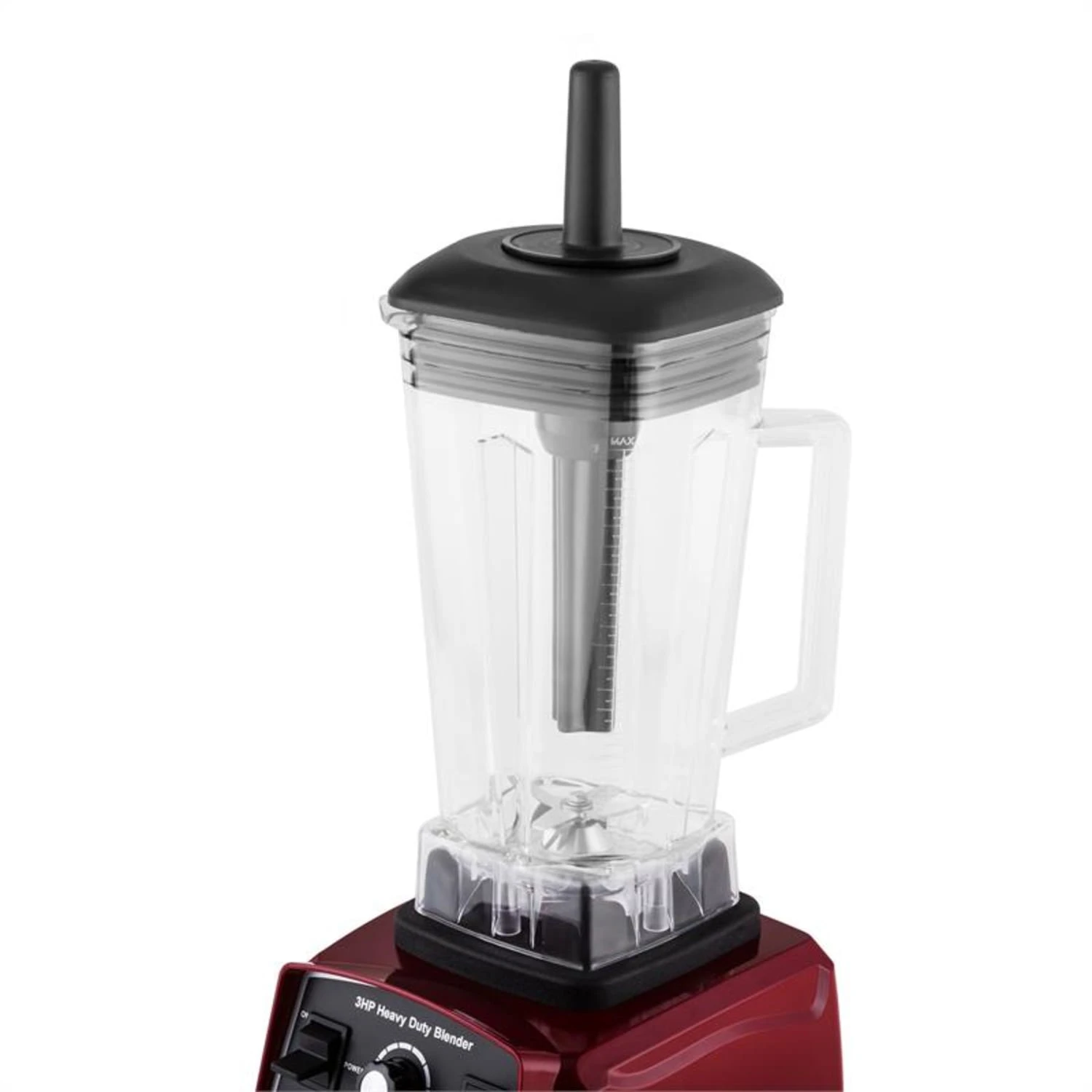 Herakles 2G Standmixer Rot Mit Cover 1200W 1,6 PS 2 Liter BPA-frei 6 Herakles 2G Standmixer Rot Mit Cover 1200W 1,6 PS 2 Liter BPA-frei – Bild 4