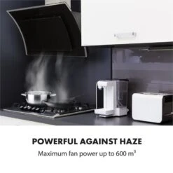 Sabia 90 Dunstabzugshaube | 90cm | 600 M³/h | Energieeffizienzklasse A | Inklusive 2 X Aktivkohlefilter 15 Sabia 90 Dunstabzugshaube | 90cm | 600 M³/h | Energieeffizienzklasse A | Inklusive 2 X Aktivkohlefilter -Einrichtungsgeschäft 60002218 yy 0008 logo Klarstein Sabia 90 Dunstabzugshaube schwarz