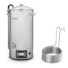 Mundschenk XXL + Eintauchkühler Bierbrauanlage 3000W 50l 304 Edelstahl -Einrichtungsgeschäft 60002276 yy 0001 front Klarstein Mundschenk XXL Eintauchkuehler Set