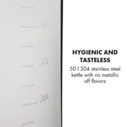 Mundschenk XXL + Eintauchkühler Bierbrauanlage 3000W 50l 304 Edelstahl -Einrichtungsgeschäft 60002276 yy 0005 logo Klarstein Mundschenk XXL Maischekessel Edelstahl