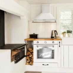 Montblanc Dunstabzugshaube Umluftset 610m³/h 165W 2x1,5W Weiß -Einrichtungsgeschäft 60002319 yy 0003 ambient Klarstein Montblanc 60 Dunstabzugshaube weiss