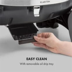 Parforce One Gasgrill 3,5kW 12000BTU SNJS Grilltisch Gasschlauch Grau -Einrichtungsgeschäft 60002432 yy 0009 logo Klarstein Parforce One Gasgrill 12000BTU grau