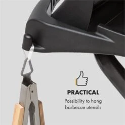 Parforce Duo Gasgrill 2 Brenner 4,4kW 15000BTU Gasschlauch Schwarz -Einrichtungsgeschäft 60002433 yy 0012 logo Klarstein Parforce Stand Grilltisch Zubehoer