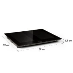 Kalahari Delicatessa Einbau-Ofen-Set Induktion 7000W 68Ltr Schwarz Edelstahl 24 Kalahari Delicatessa Einbau-Ofen-Set Induktion 7000W 68Ltr Schwarz Edelstahl -Einrichtungsgeschäft 60002585 yy 0012 logo Klarstein Delicatessa 60 Einbaukochfeld schwarz