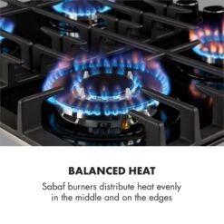 Kalahari Ignito Einbau-Ofen-Set Elektro / Gas 68Ltr Schwarz Edelstahl 21 Kalahari Ignito Einbau-Ofen-Set Elektro / Gas 68Ltr Schwarz Edelstahl -Einrichtungsgeschäft 60002586 yy 0008 logo Klarstein Ignito 4 Zonen Gaskochfeld schwarz