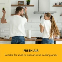 Klarstein Kalahari Limelight Einbau-Set Backofen + Abzugshaube 68Ltr 600 M³/h Schwarz Edelstahl -Einrichtungsgeschäft 60002587 yy 0009 logo Klarstein Limelight Dunstabzugshaube 60cm silber