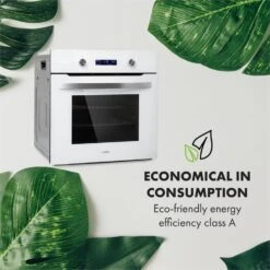 Gusteau Remy Einbau-Set Backofen + Einbau-Haube 2950W Weiß Edelstahl 17 Gusteau Remy Einbau-Set Backofen + Einbau-Haube 2950W Weiß Edelstahl -Einrichtungsgeschäft 60002591 yy 0006 logo Klarstein Gusteau Elektrischer Einbaubackofen weiss