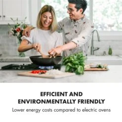 Gusteau Ignito Einbau-Ofen-Set Elektro / Gas 64Ltr Schwarz Edelstahl -Einrichtungsgeschäft 60002595 yy 0007 logo Klarstein Ignito 4 Zonen Gaskochfeld schwarz