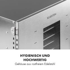 Master Jerky 16 Dörrautomat + Fleischhaken Set 1500W 40-90 °C 15h-Timer Edelstahl Silber -Einrichtungsgeschäft 60002668 de 0007 logo