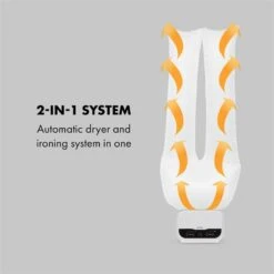 ShirtButler Pro Automatisches Trocknersystem Hemd & Hose 1200 W 2-in-1 70 °C Timer Weiß -Einrichtungsgeschäft 60002669 yy 0003 logo Klarstein ShirtButler Pro Trocknersystem weiss