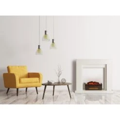 Studio Frame Kamingehäuse + Kamini Kamineinsatz MDF Klassisches Design -Einrichtungsgeschäft 60002705 yy 0003 logo Klarstein Lausanne Frame Gehaeuse Kamini FX