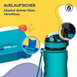 Schmatzfatz Frühstücksset Lunchbox & Trinkflasche Tritan Dicht BPA-frei -Einrichtungsgeschäft 60002941 de 0003 logo