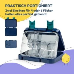 Schmatzfatz Frühstücksset Lunchbox & Trinkflasche Tritan Dicht BPA-frei -Einrichtungsgeschäft 60002947 de 0004 logo