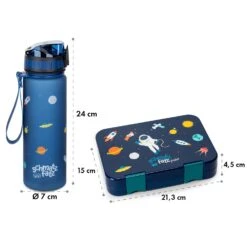 Schmatzfatz Frühstücksset Lunchbox & Trinkflasche Tritan Dicht BPA-frei -Einrichtungsgeschäft 60002947 yy 0008 dimensions